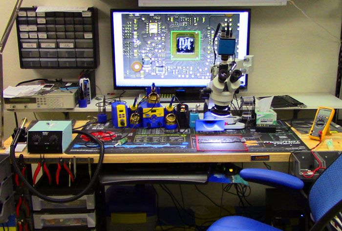 Repair bench